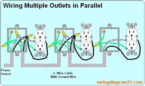 parallel circuit junction box|in parallel electrical receptacle wiring.